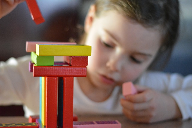 Playing with blocks