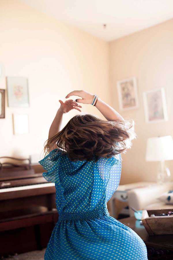 Girl is dancing, photo credit Laura Fuhrman-unsplash