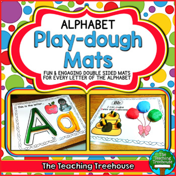 Teachers Pay Teachers - Alphabet Play Dough Mats