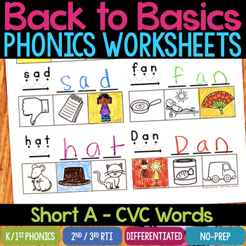 Teachers Pay Teachers - Back to Basic Phonics Worksheets