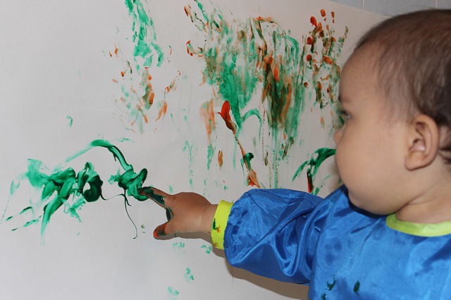 Finger painting