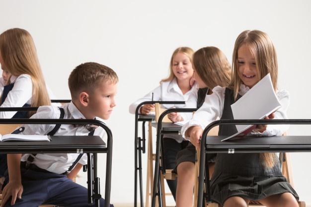 Children in school